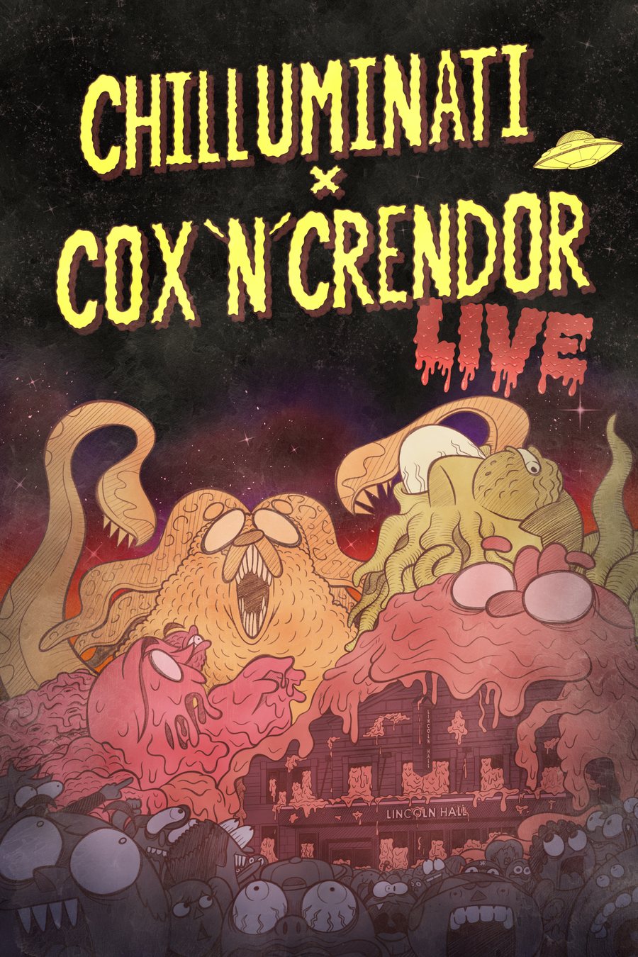 Chilluminati x Cox n Crendor Live poster