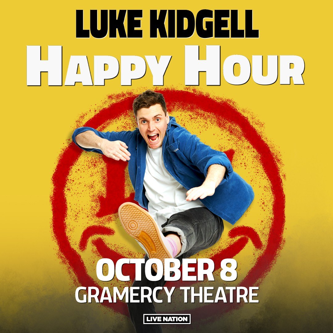 Luke Kidgell Happy Hour poster