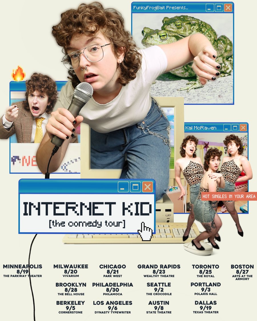 Scott the Woz presents The Wozzies poster with dates